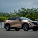 Nissan Ariya front quarter_2-source