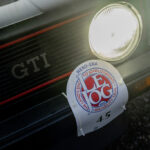 The Golf GTI taking part in one of the toughest classic car rall